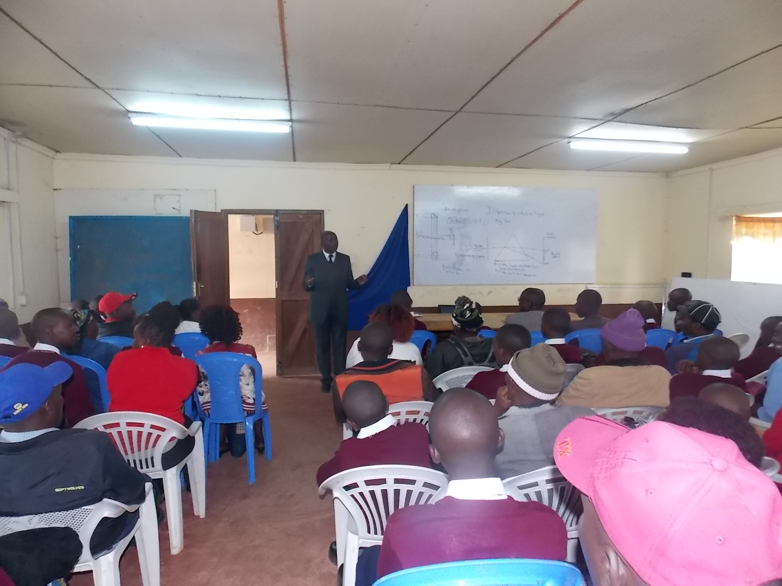 Njenga Karume Secondary School Addressing the Year 2024 Form One Parents and Students